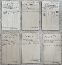 6 1891-92 Coal Shipment Post